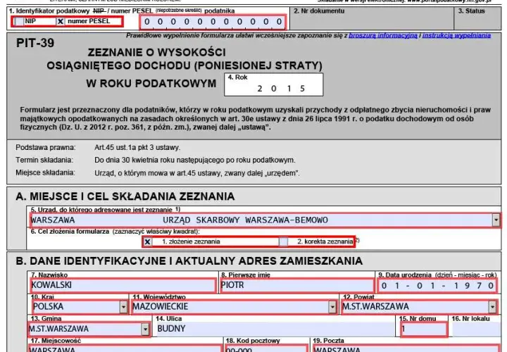 Sprzedaż nieruchomości jaki PIT: uniknij kosztownych błędów podatkowych